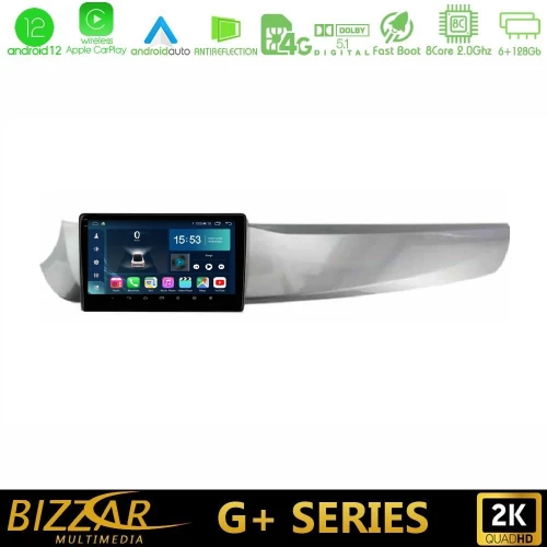 Bizzar G+ Series Alfa Romeo Giulietta 2010-2014 8Core Android12 6+128GB Navigation Multimedia Tablet 10"