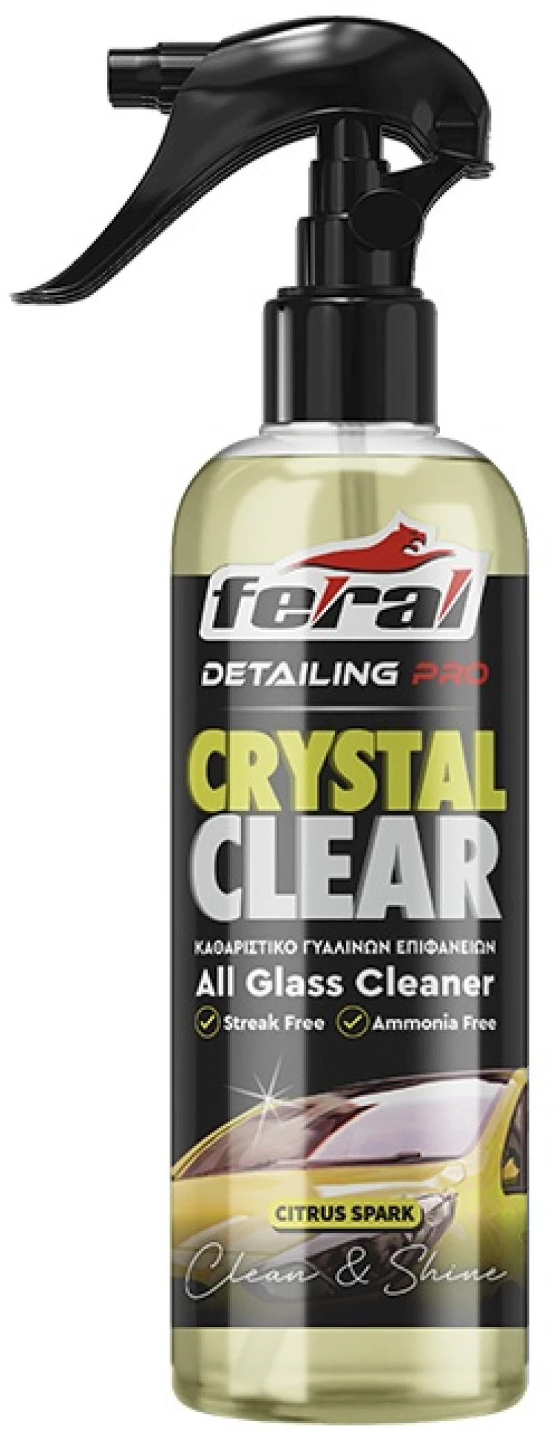 Καθαριστικό Τζαμιών Citrus Spark Feral Detailing Pro 750ml 1 Τεμάχιο