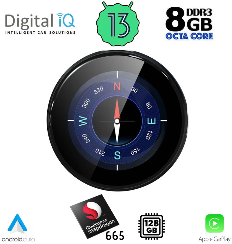 DIGITAL IQ ASC STREAM 8132 (AI BOX for original screen to Android)