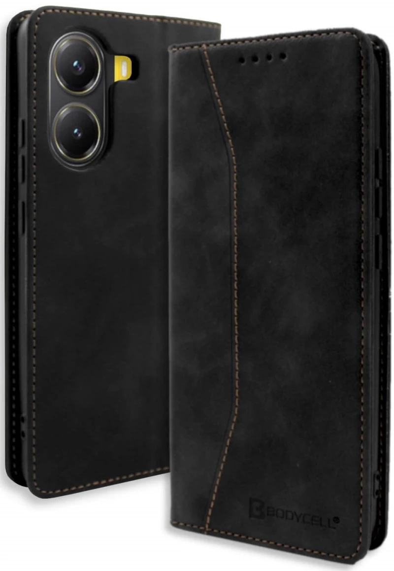 Θήκη Xiaomi Poco X7 Pro Bodycell Book Case Πορτοφόλι - Black (5206015080760)