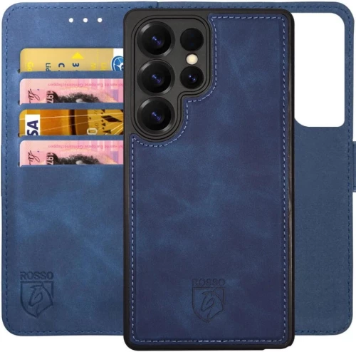Θήκη Samsung Galaxy S25 Ultra Rosso Element 2 in 1 PU Πορτοφόλι - Blue (8719246463341)