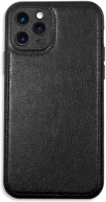 Θήκη iPhone 11 Pro Max Bodycell Prestige Backcover με Πλαίσιο Κάμερας - Black (5206015067952)