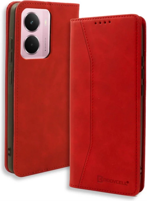 Θήκη Realme P3 Bodycell Book Case Πορτοφόλι - Red (5206015082108)