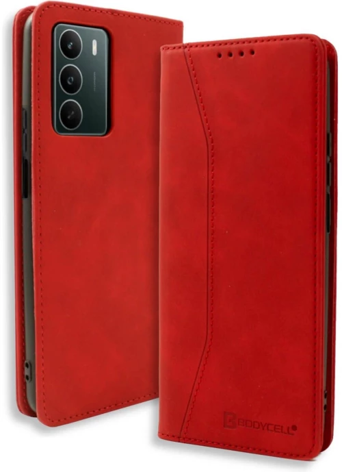 Θήκη Realme C75 Bodycell Book Case Πορτοφόλι - Red (5206015082047)