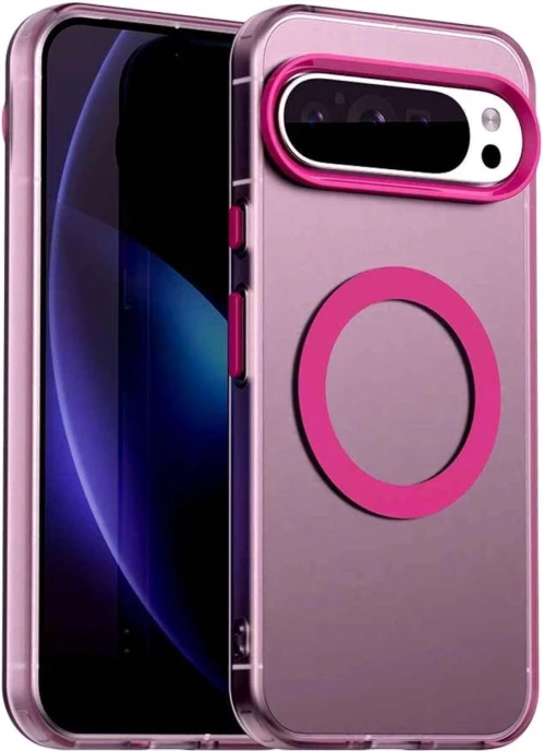Θήκη Google Pixel 10 / 10 Pro Techsuit CandyCase Σκληρή Ημιδιάφανη με MagSafe - Pink (5949419321656)