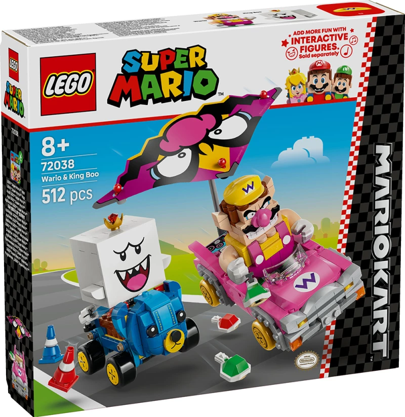 LEGO® SUPER MARIO™: MARIO KART™ – WARIO & KING BOO (#72038)