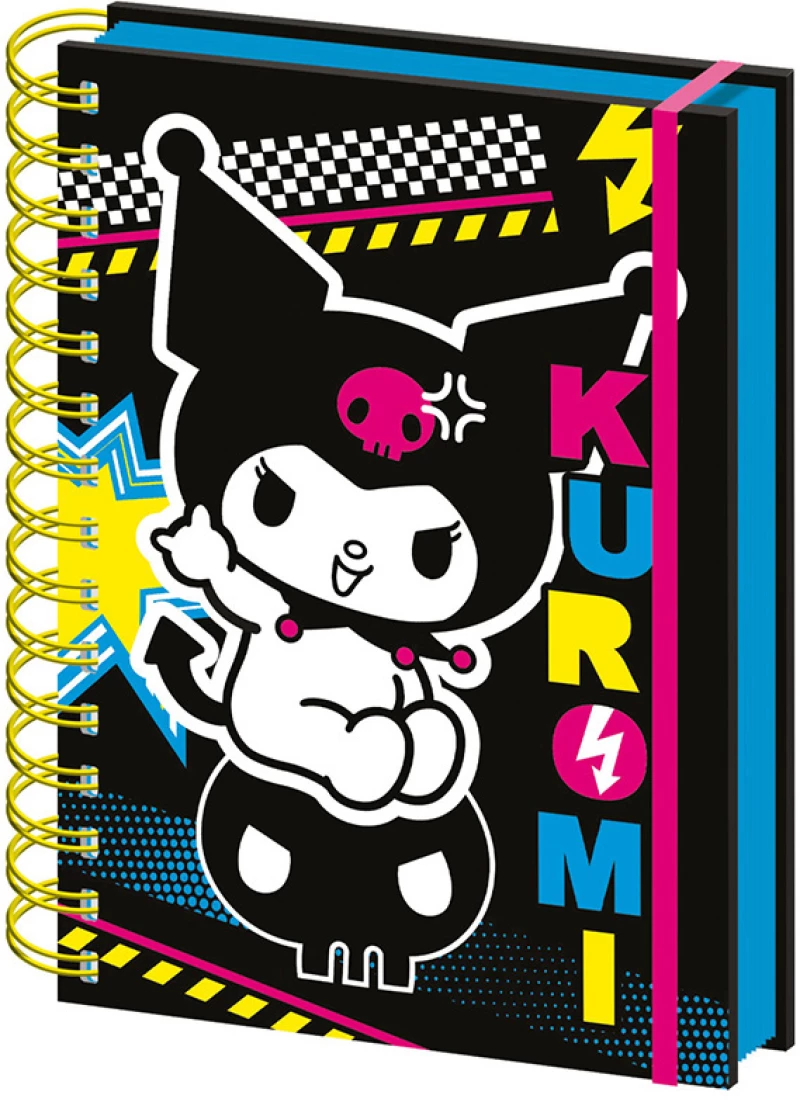 ΣΗΜΕΙΩΜΑΤΑΡΙΟ ΣΠΙΡΑΛ Α5 PUNK VIBES KUROMI (#SR2401855)