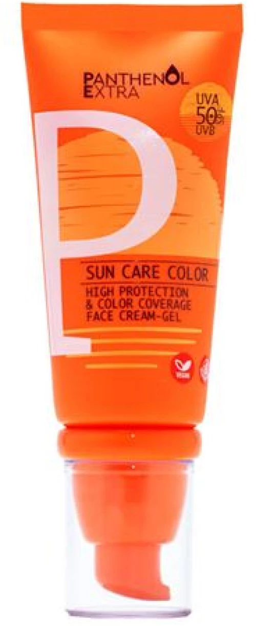 Medisei Panthenol Extra Sun Care Color Face Cream-Gel Αντηλιακό Gel Προσώπου SPF50 με Χρώμα,50ml