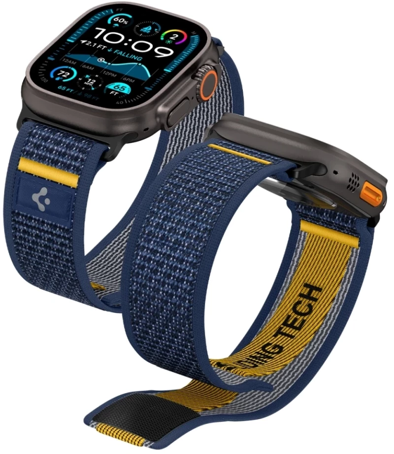 SPIGEN ATHLEX AIR APPLE WATCH 6 / 7 / 8 / 9 / 10 / SE / ULTRA 1 / 2 (44 / 45 / 46 / 49 MM) ACTIVE NAVY