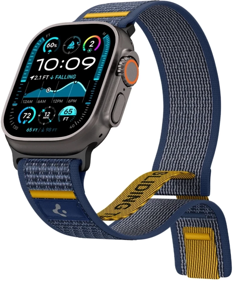 SPIGEN ATHLEX AIR APPLE WATCH 6 / 7 / 8 / 9 / 10 / SE / ULTRA 1 / 2 (44 / 45 / 46 / 49 MM) ACTIVE NAVY