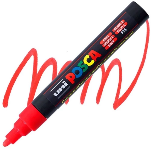 Mαρκαδόρος Uni Posca PC-5M Κοκκινος