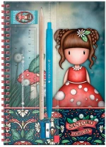 Σετ Σημειωματάριο Santoro Gorjuss Little Mushroom 1344GJ03