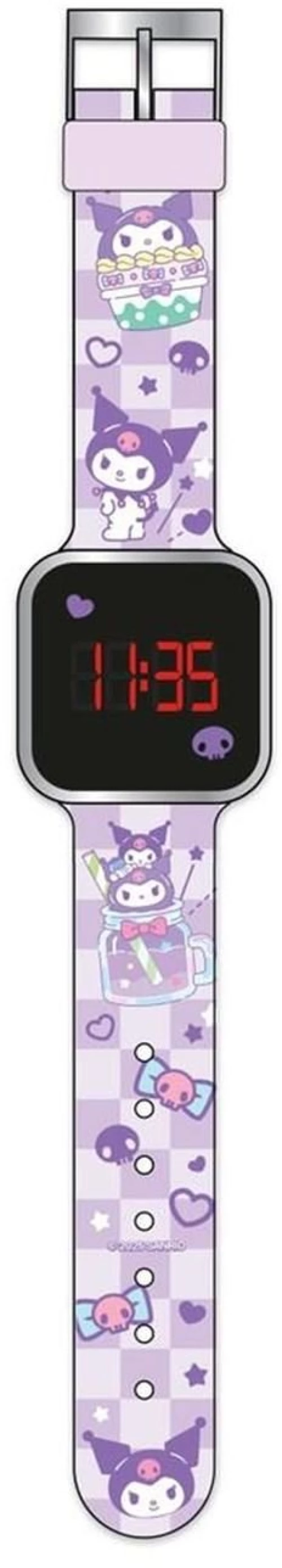 Ρολόι Χειρός LED Kuromi 000490230