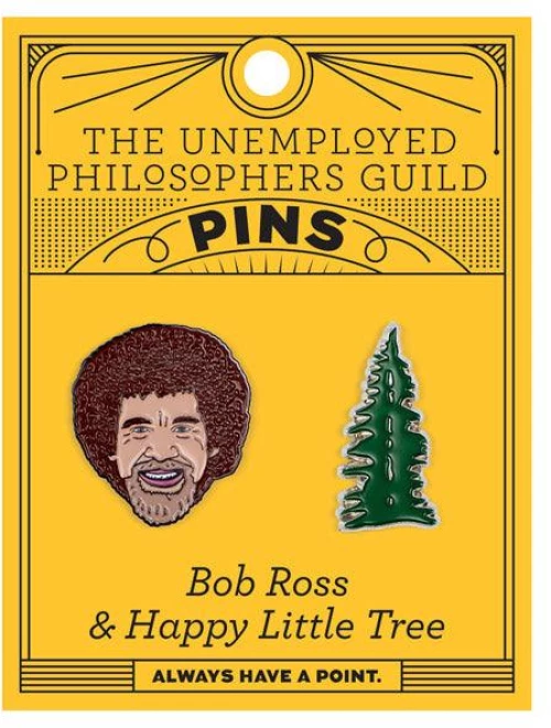 Bob Ross   Δεντρο Pins