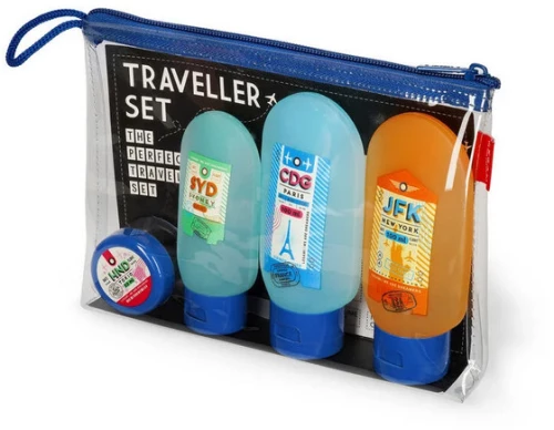 Σετ Δοχείων Ταξιδιού Legami Traveller Set TBS0002