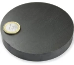 Μαγνήτης Δίσκος Φ100x15mm Φερρίτης Δύναμη Έλξης 11kg
