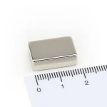 Μαγνήτης Παραλληλεπίπεδος 19x13x6mm Νεοδυμίου Δύναμη Έλξης 6,5kg