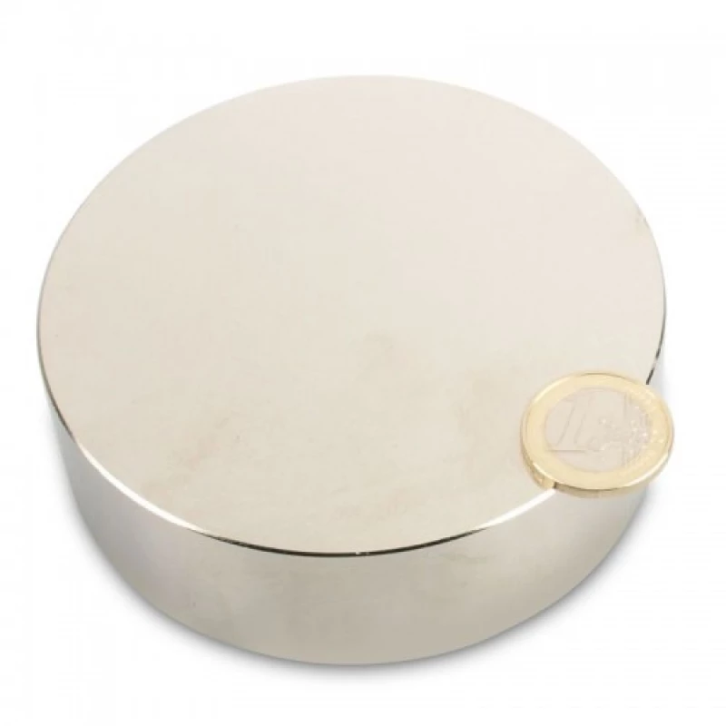 Μαγνήτης Δίσκος Φ100x40mm Νεοδυμίου Δύναμη Έλξης 420kg