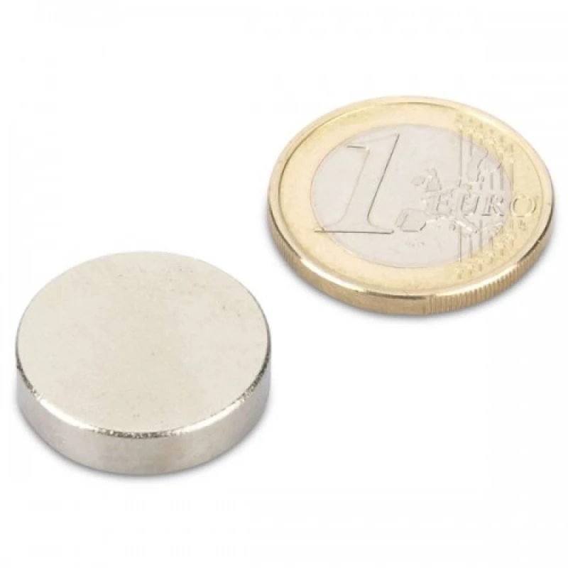 Μαγνήτης Δίσκος Φ30x5mm Νεοδυμίου Δύναμη Έλξης 10,5kg