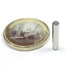 Μαγνήτης Κύλινδρος Φ3x15mm Νεοδυμίου Δύναμη Έλξης 650gr