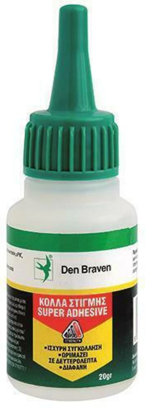 Κυανοακρυλλική Κόλλα Den Braven Super Adhesive 20gr