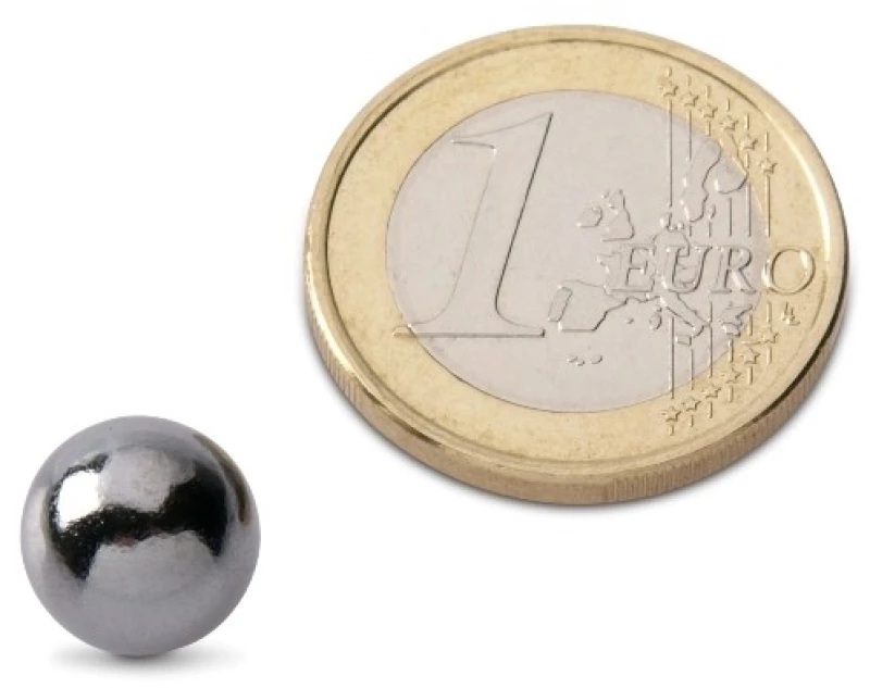 Μαγνήτης Σφαίρα 10mm Νεοδυμίου Δύναμη Έλξης 1,5kg