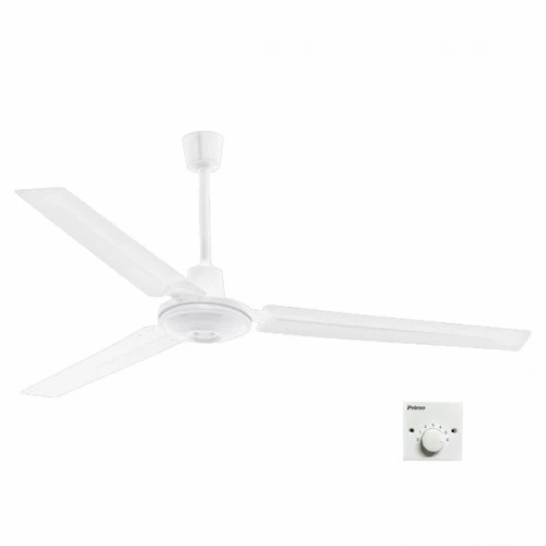 Ανεμιστήρας Οροφής PRCF-80637 56'' 140εκ. Βιομηχ/κός 3 Φτερά Λευκός 800637 PRIMO 800637