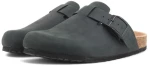 Colors Of California Man Leather Sabot Sandals