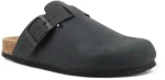Colors Of California Man Leather Sabot Sandals
