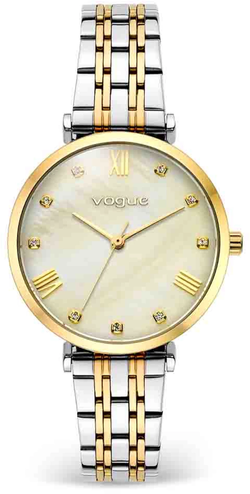 Ρολόι Γυναικείο Δίχρωμο Stainless Steel Vogue 2020616362
