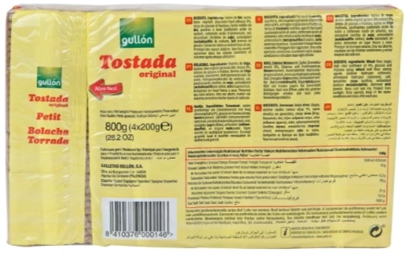 Gullon Tostada 4x 200gr