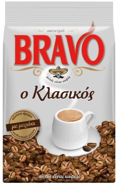 Bravo Κλασικός Αλεσμένος 95gr