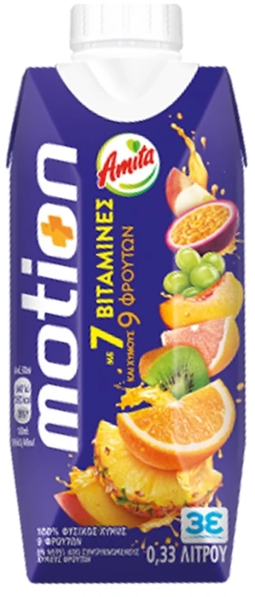 Amita Motion 9 Φρούτα 330ml
