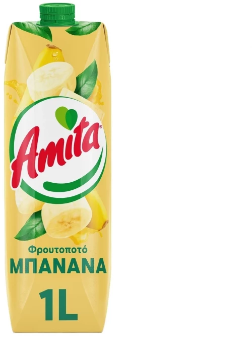 Amita Φρουτοποτό Μπανάνα 1lt