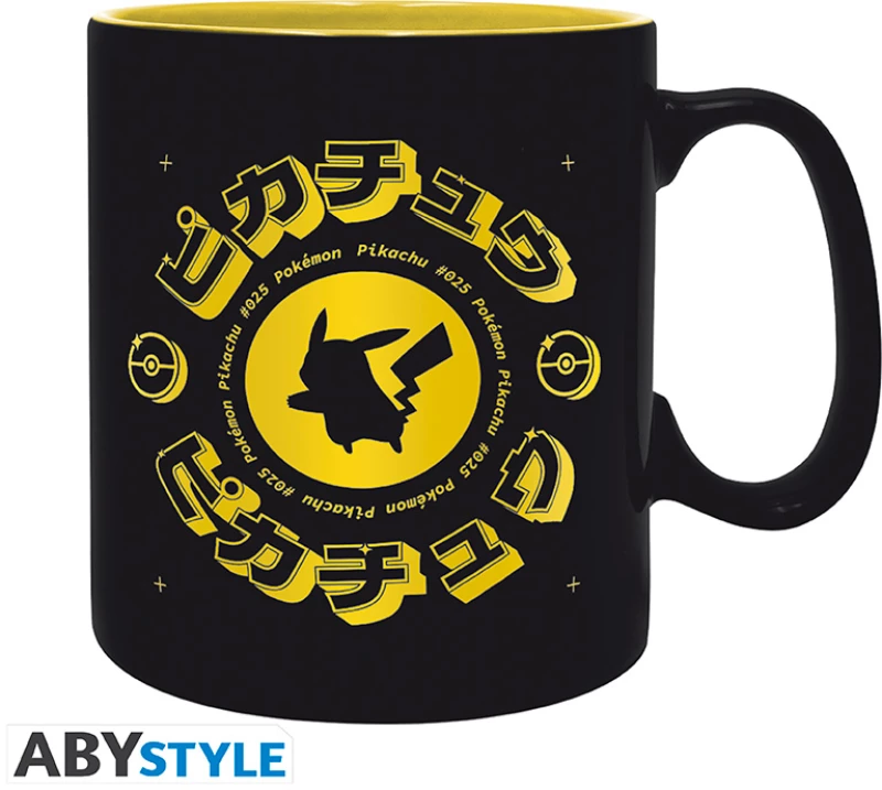 Pokemon Mug - Black - 460 ml / Fan Shop and Merchandise