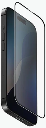 Uniq Optix Matte tempered glass with applicator for iPhone 16 Plus