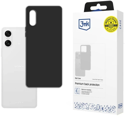 3mk Matt Case for Sony Xperia 10 VI - Black