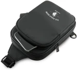 US Polo Petit Pique Crossbody Arch Phone Bag Black