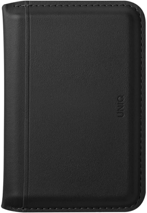 Uniq Lyden DS RFID Magnetic Wallet with Phone Stand - Black