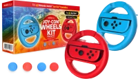 Maxx Tech  - Joy-Con Wheels & Grip Kit for Nintendo Switch 2/1 / Nintendo Switch 2