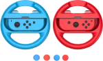 Maxx Tech  - Joy-Con Wheels & Grip Kit for Nintendo Switch 2/1 / Nintendo Switch 2