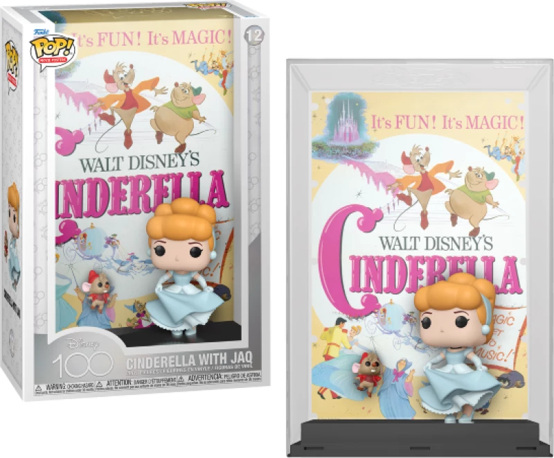 DISNEY - POP Movies Poster N° 12 - Cinderella