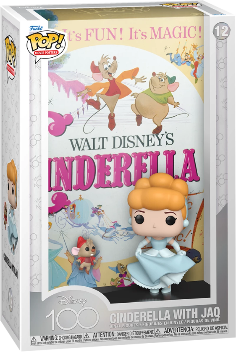 DISNEY - POP Movies Poster N° 12 - Cinderella