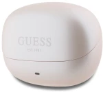 Guess Bluetooth Headphones GUTWST88MCTGP TWS + Docking Station Pink Capsule Printed Logo