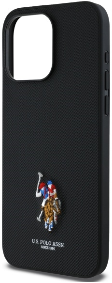 US Polo USHCP15XPEMK iPhone 15 Pro Max 6.7" black/black Embroidered DH Color