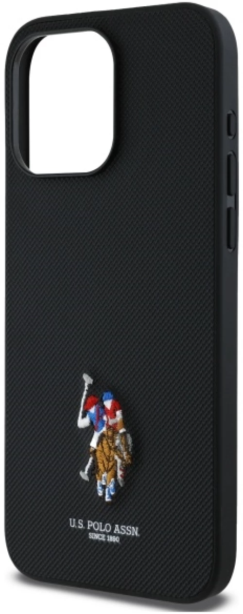 US Polo USHCP15XPEMK iPhone 15 Pro Max 6.7" black/black Embroidered DH Color
