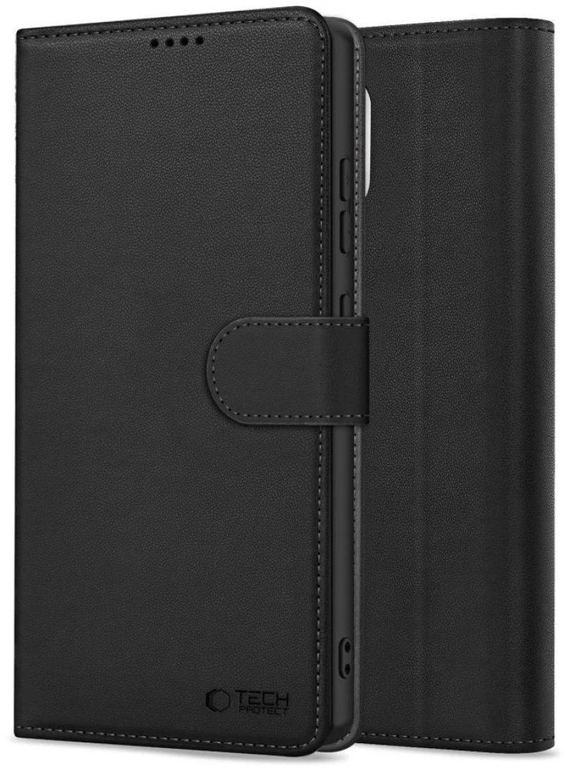 Tech-Protect Wallet case for Motorola Edge 60 Fusion - black