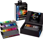 Staedtler - Brush Pen Pigment 60 Pcs Assorted (371C60) / Toys