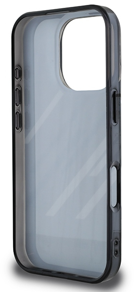 BMW Motosport IML Random Stripes iPhone 16 Pro Max Case - Black