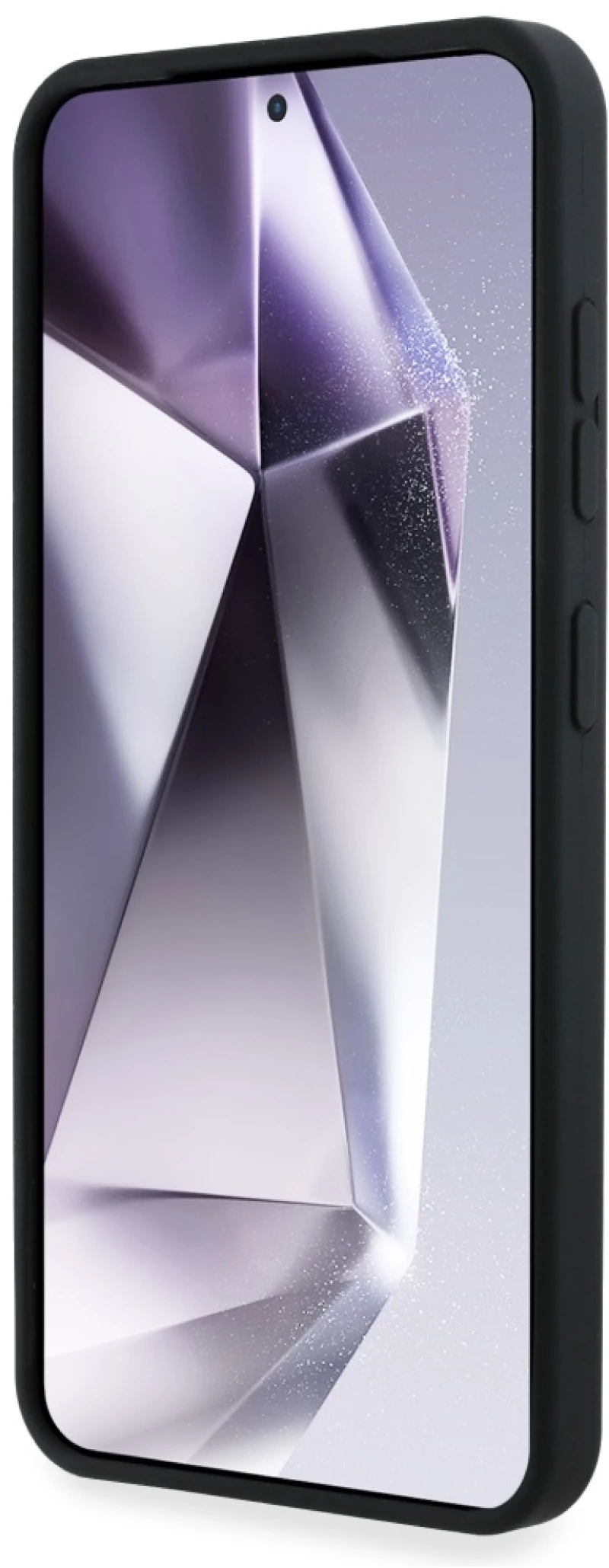 Case Karl Lagerfeld Silicone Metal Signature Logo Samsung Galaxy S25 black